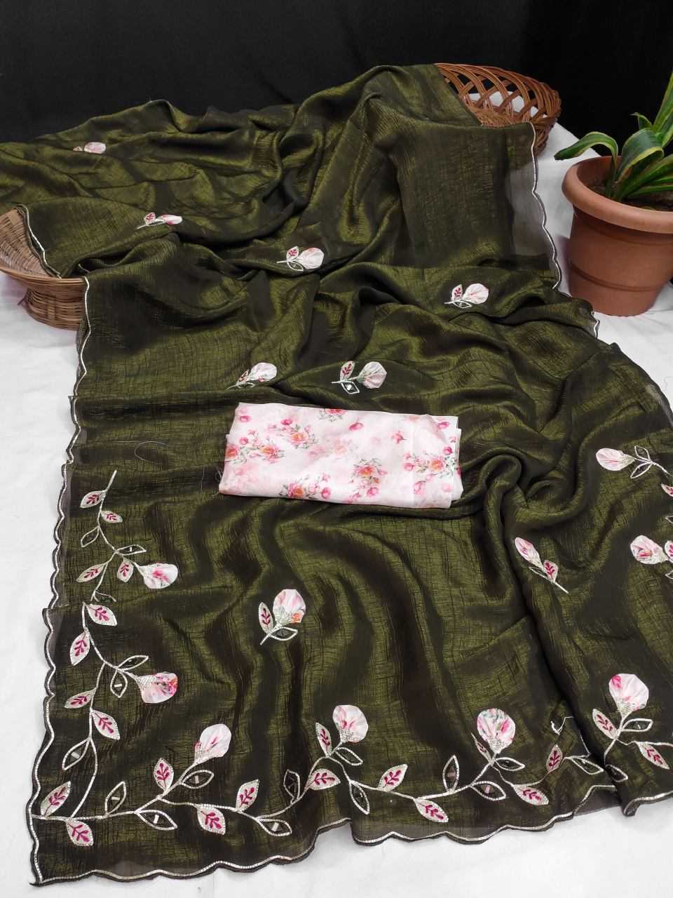 Ynf Chiffon KESH514 126 Sarees Wholesale Designer Sarees Party Wear Sarees Fancy Sarees Manufacturer
