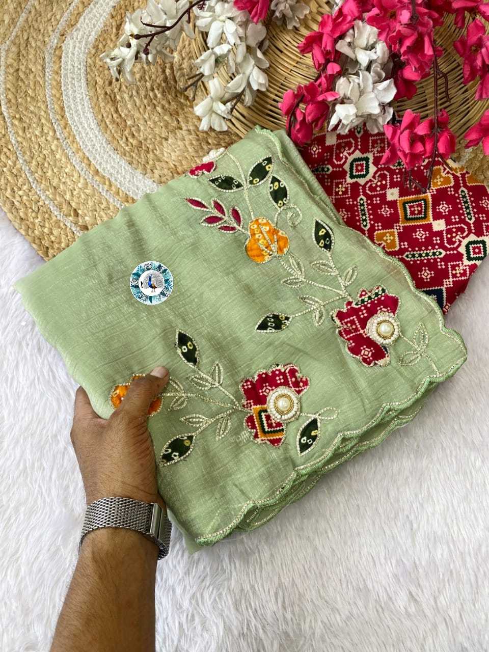 Ynf Chiffon RIN128 bandhani Sarees Wedding Collections Festive Collections Wholesale Designer Sarees Chiffon Sarees Wedding Outfits Manufacturer