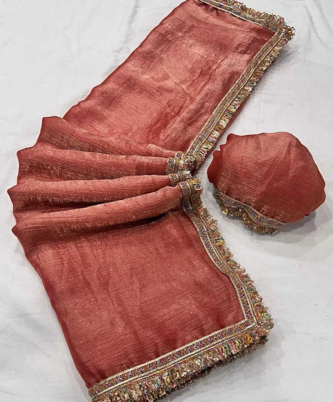 Ynf Chiffon RIN132 190 Sarees Wholesale Fancy Sarees Plain Sarees Lace Border Sarees Manufacturer