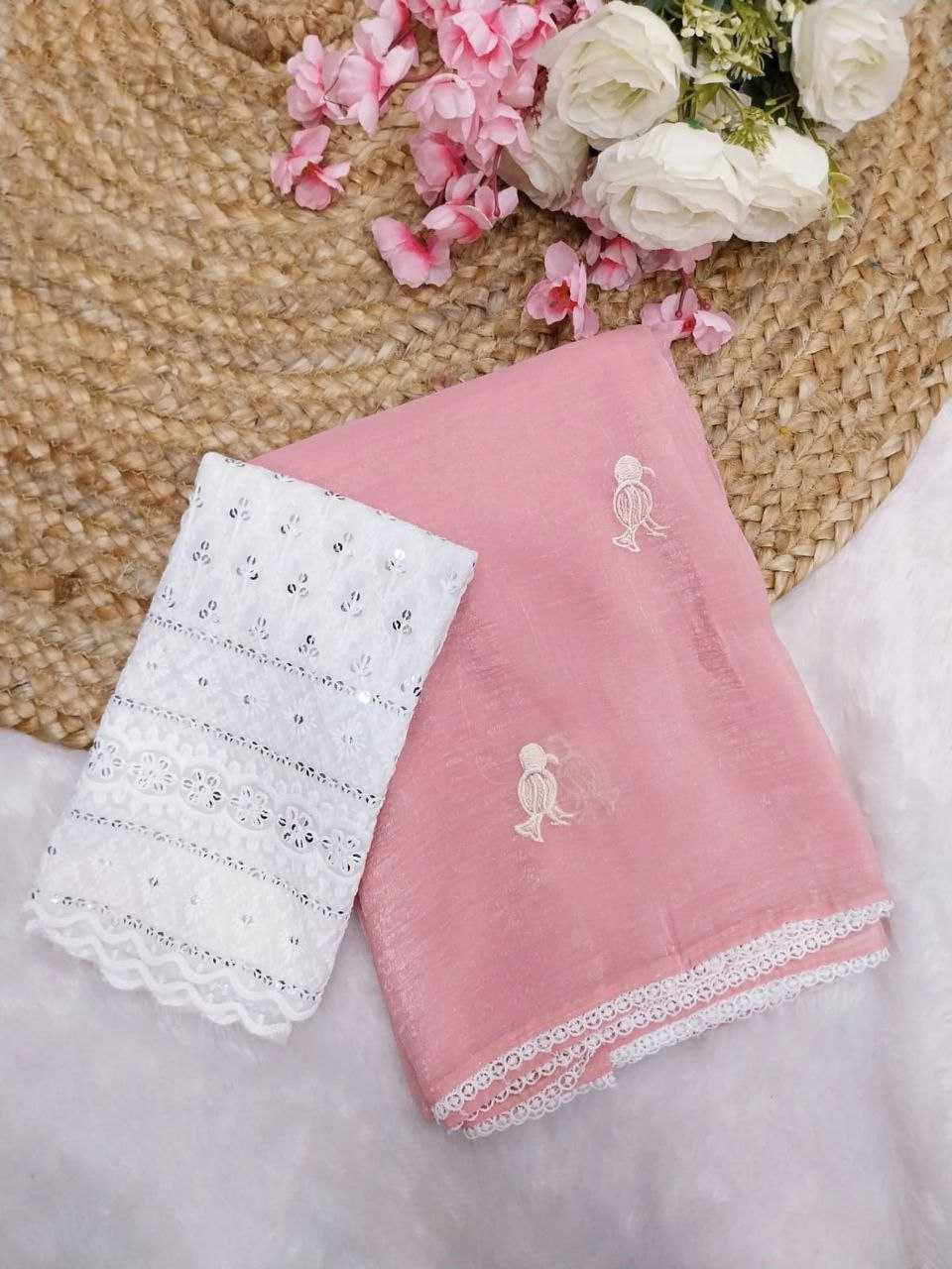 Ynf Chiffon RIN171 Anvita Sarees Wedding Collections Festive Collections Wholesale Chiffon Sarees Embroidered Sarees Sarees With Blouse Manufacturer