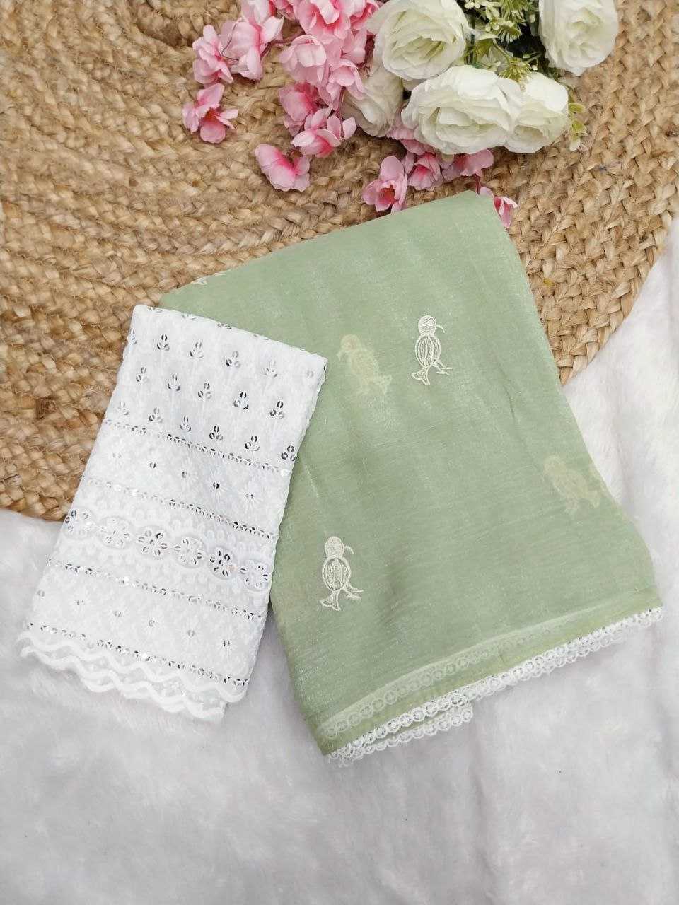 Ynf Chiffon RIN171 Anvita Sarees Wedding Collections Festive Collections Wholesale Chiffon Sarees Embroidered Sarees Sarees With Blouse Manufacturer
