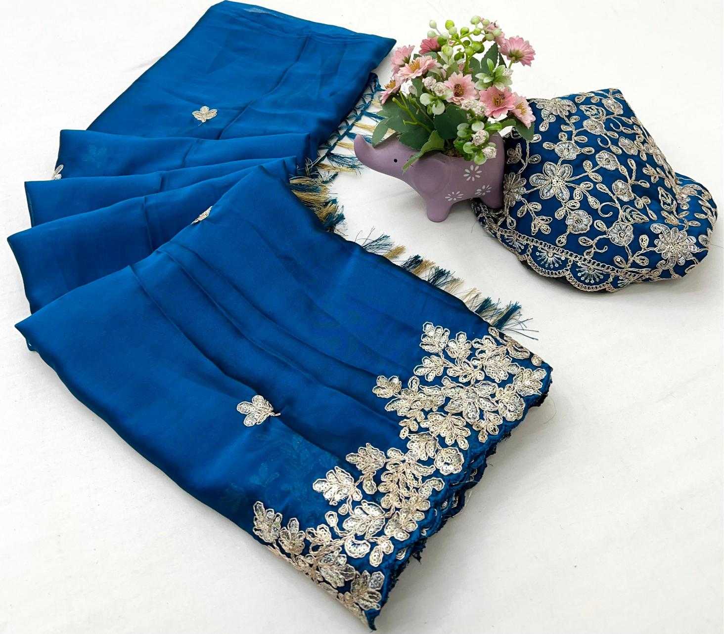 Ynf Chiffon RIN209 Sitara Sarees Wedding Collections Wholesale Designer Sarees Chiffon Sarees Embroidered Sarees Manufacturer