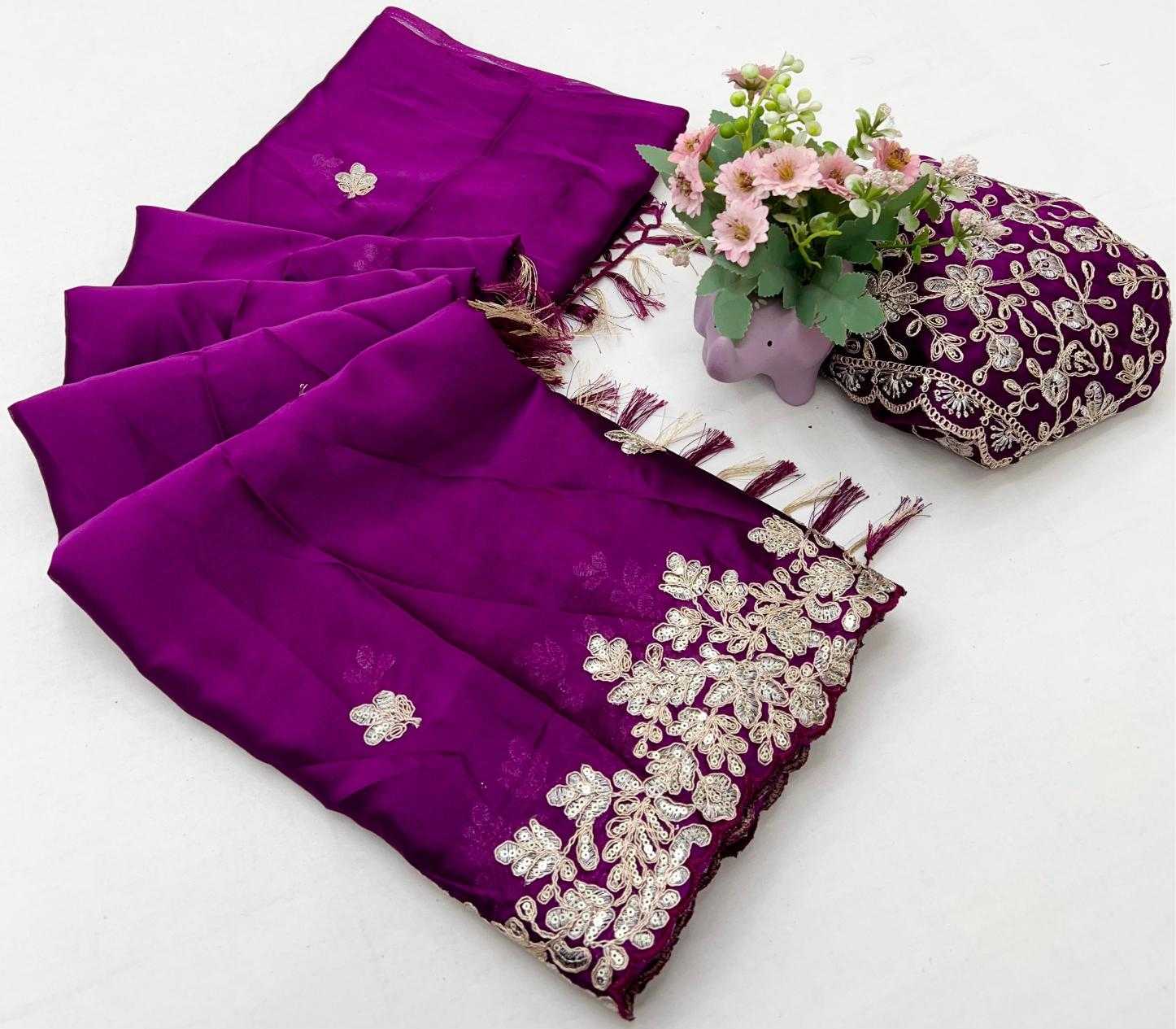 Ynf Chiffon RIN209 Sitara Sarees Wedding Collections Wholesale Designer Sarees Chiffon Sarees Embroidered Sarees Manufacturer