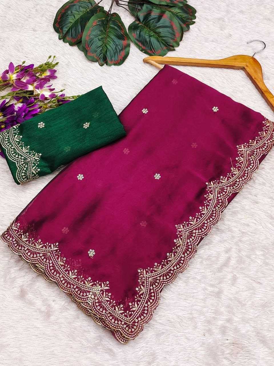 Ynf Chiffon RIN216 swastika Sarees Wholesale Designer Sarees Ready To Wear Sarees Chiffon Sarees Manufacturer