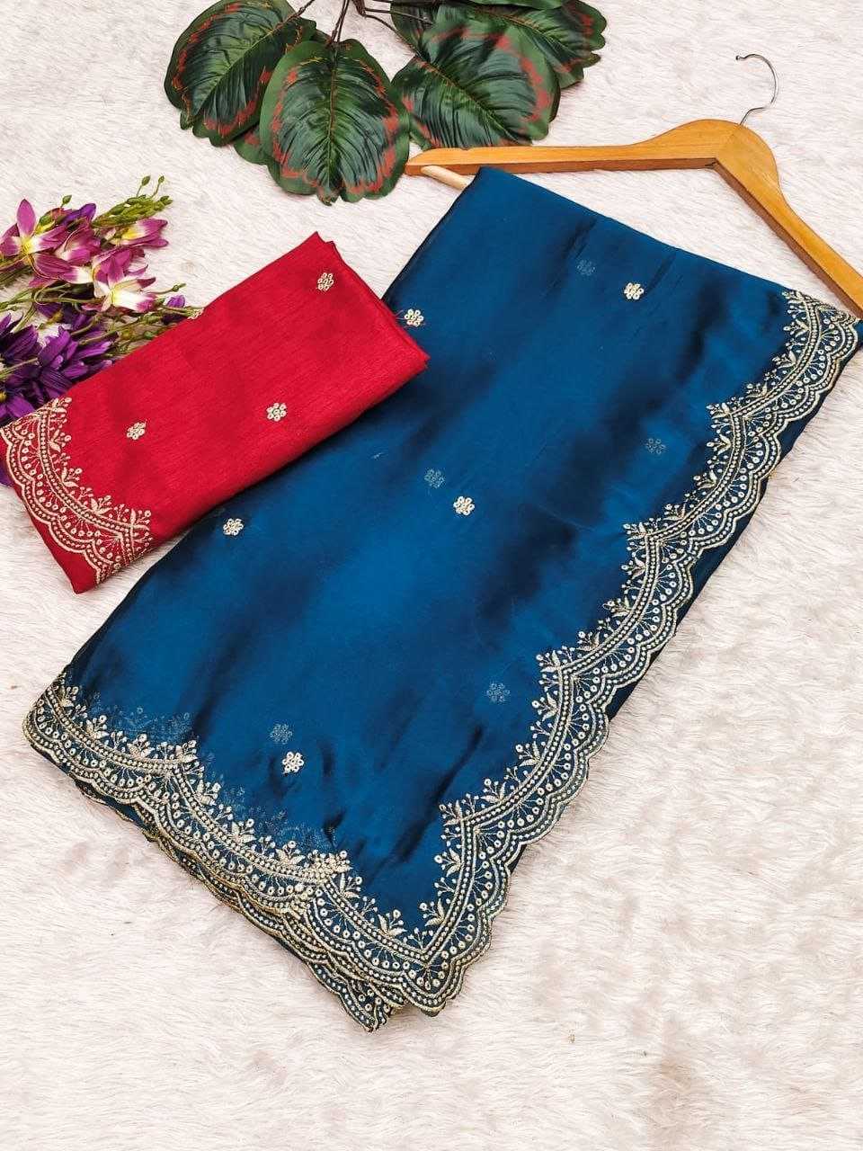 Ynf Chiffon RIN216 swastika Sarees Wholesale Designer Sarees Ready To Wear Sarees Chiffon Sarees Manufacturer
