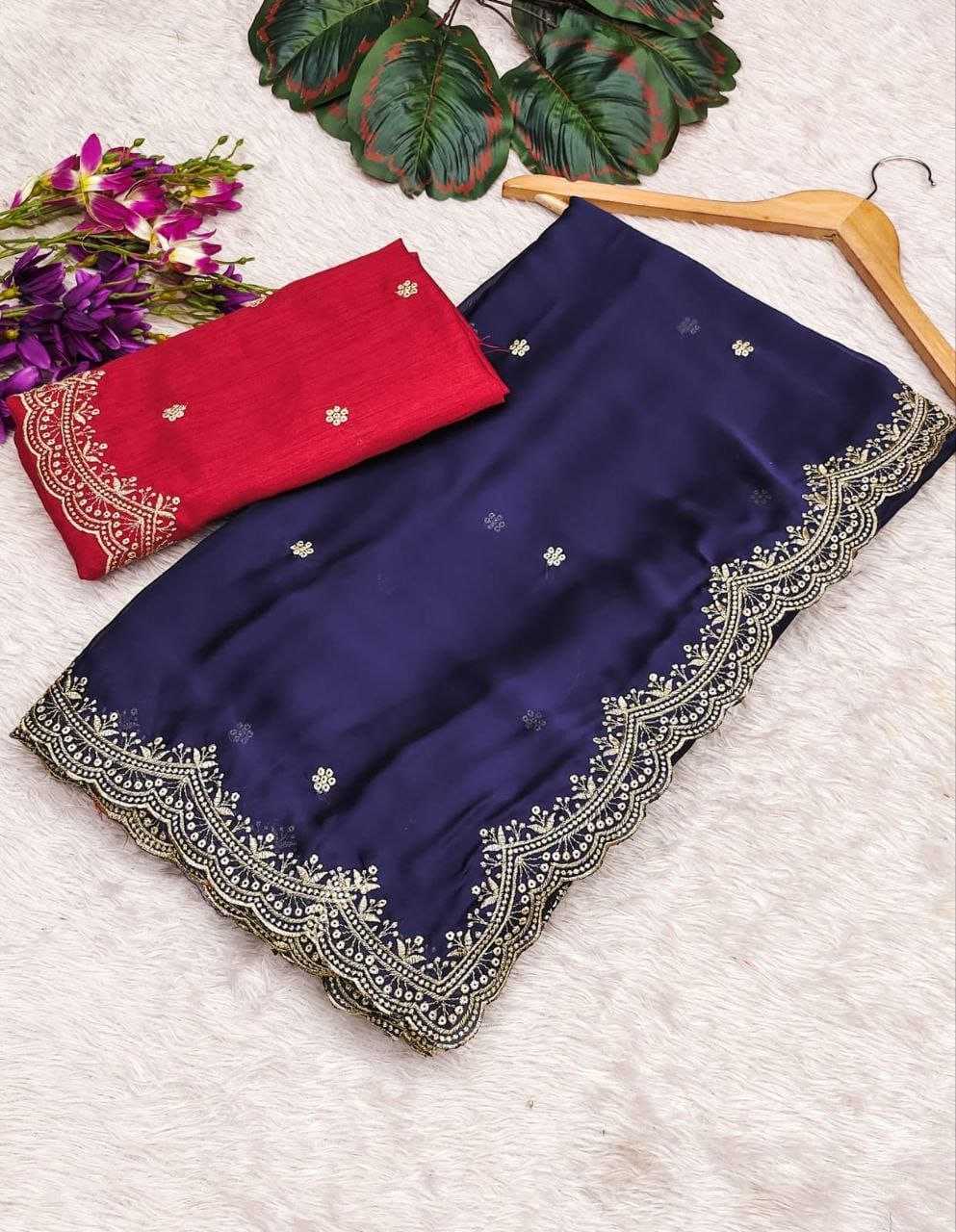 Ynf Chiffon RIN216 swastika Sarees Wholesale Designer Sarees Ready To Wear Sarees Chiffon Sarees Manufacturer