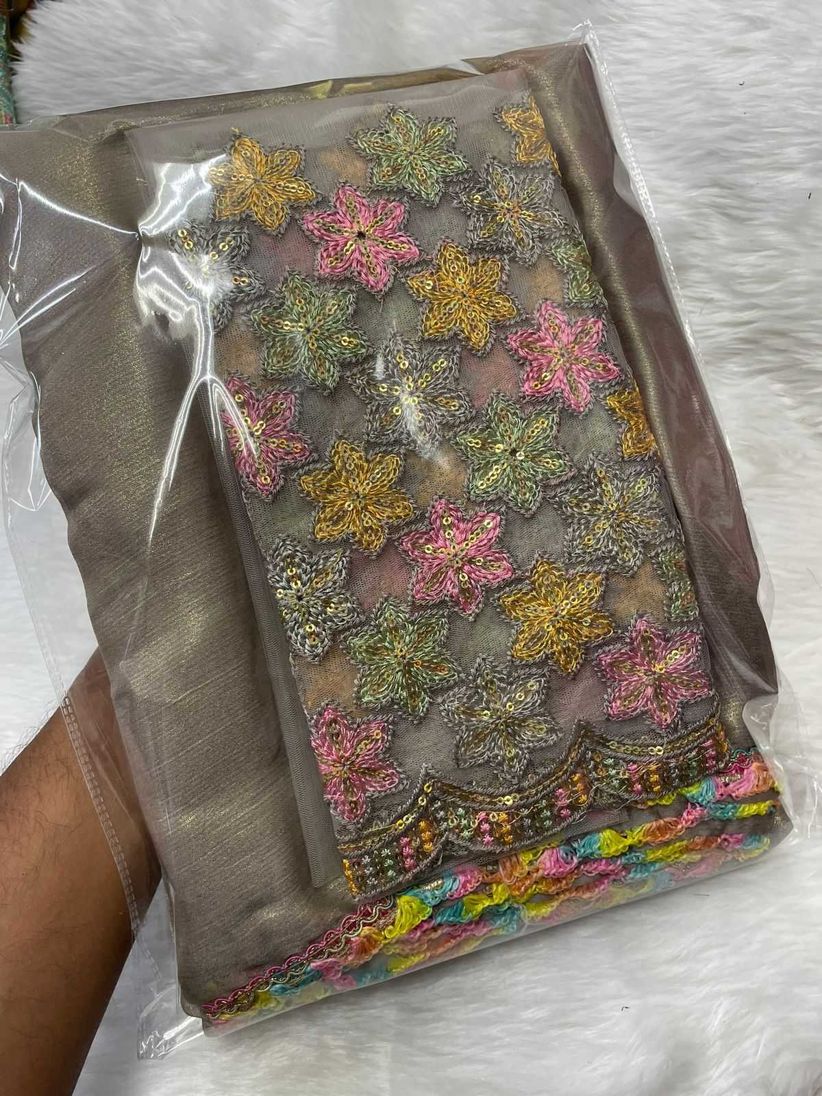Ynf Chiffon RIN233 110 Sarees Wholesale Designer Sarees Chiffon Sarees Embroidered Sarees Manufacturer