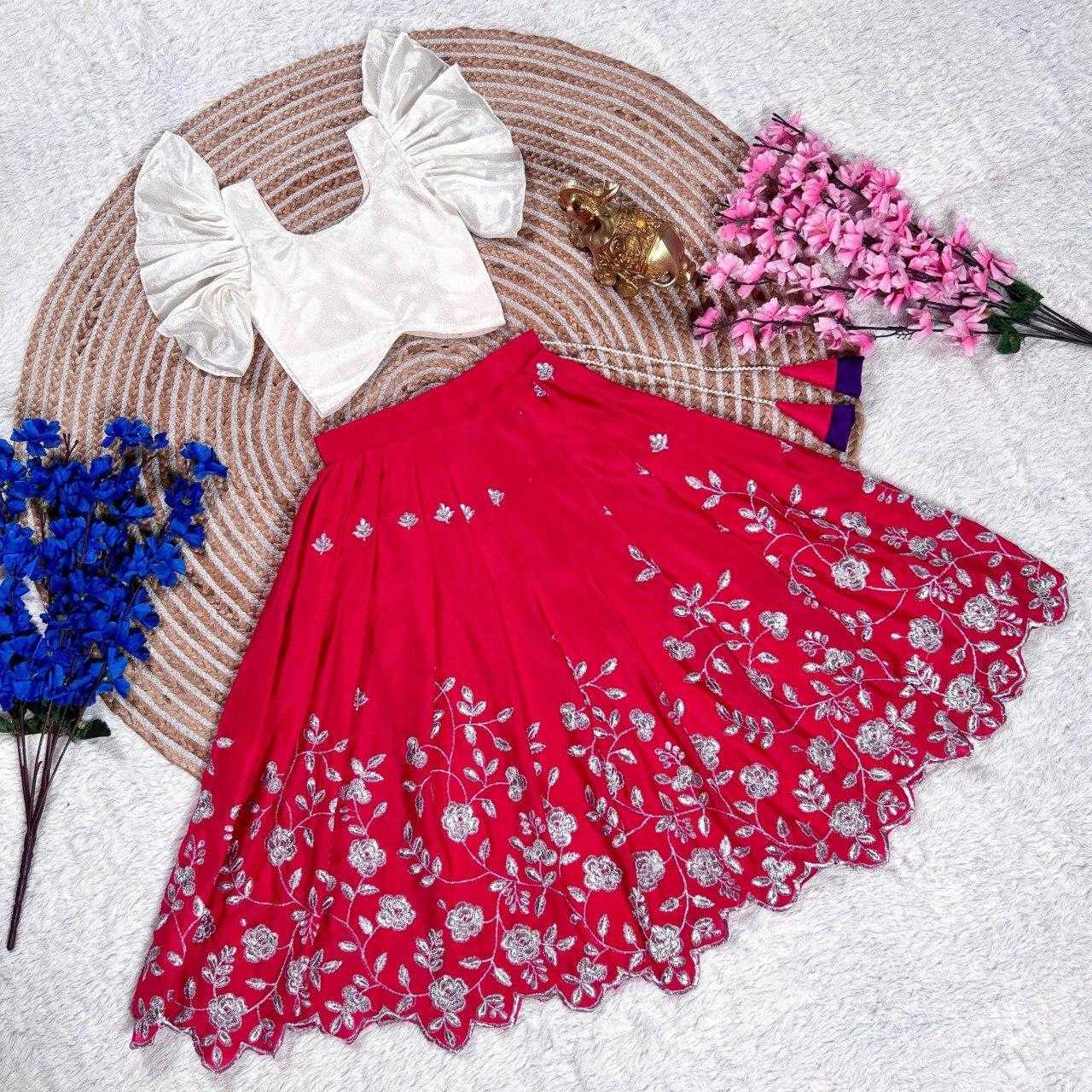 Ynf Chinon KESH505 313 Kids Wear Wholesale Kids Lehenga Kids Lehenga Choli Baby Girl Lehenga Manufacturer