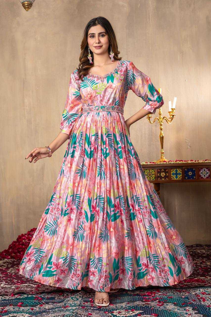 Ynf Chinon RIN112 104 Gowns Wholesale Fancy Gowns Party Gowns Designer Gowns Manufacturer