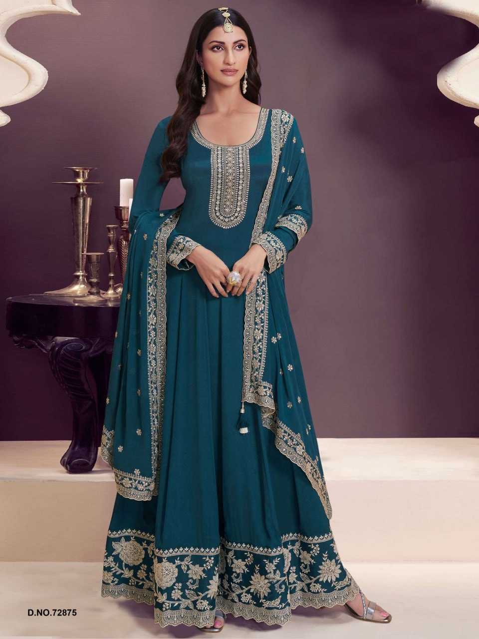 Ynf Chinon RIN197 4815 Suits & Dresses Wholesale Party wear suits Wedding Suits Bridal Suits Manufacturer