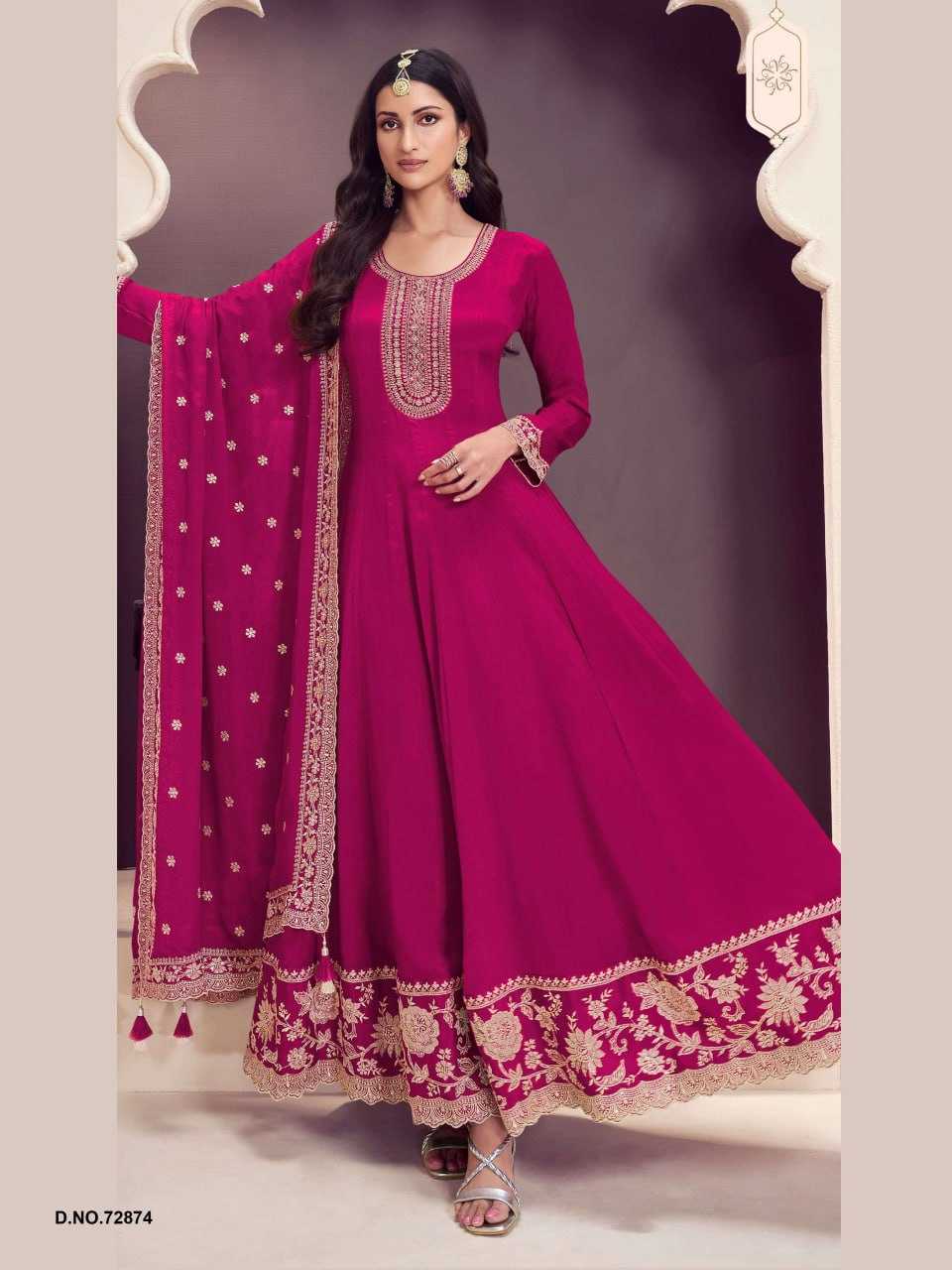 Ynf Chinon RIN197 4815 Suits & Dresses Wholesale Party wear suits Wedding Suits Bridal Suits Manufacturer