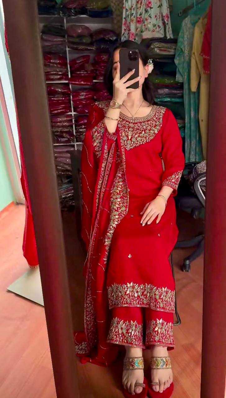 Ynf Chinon Silk KESH159 1030 Kurti Wholesale Fancy Kurti Embroidered Kurtis Silk Kurtis Manufacturer