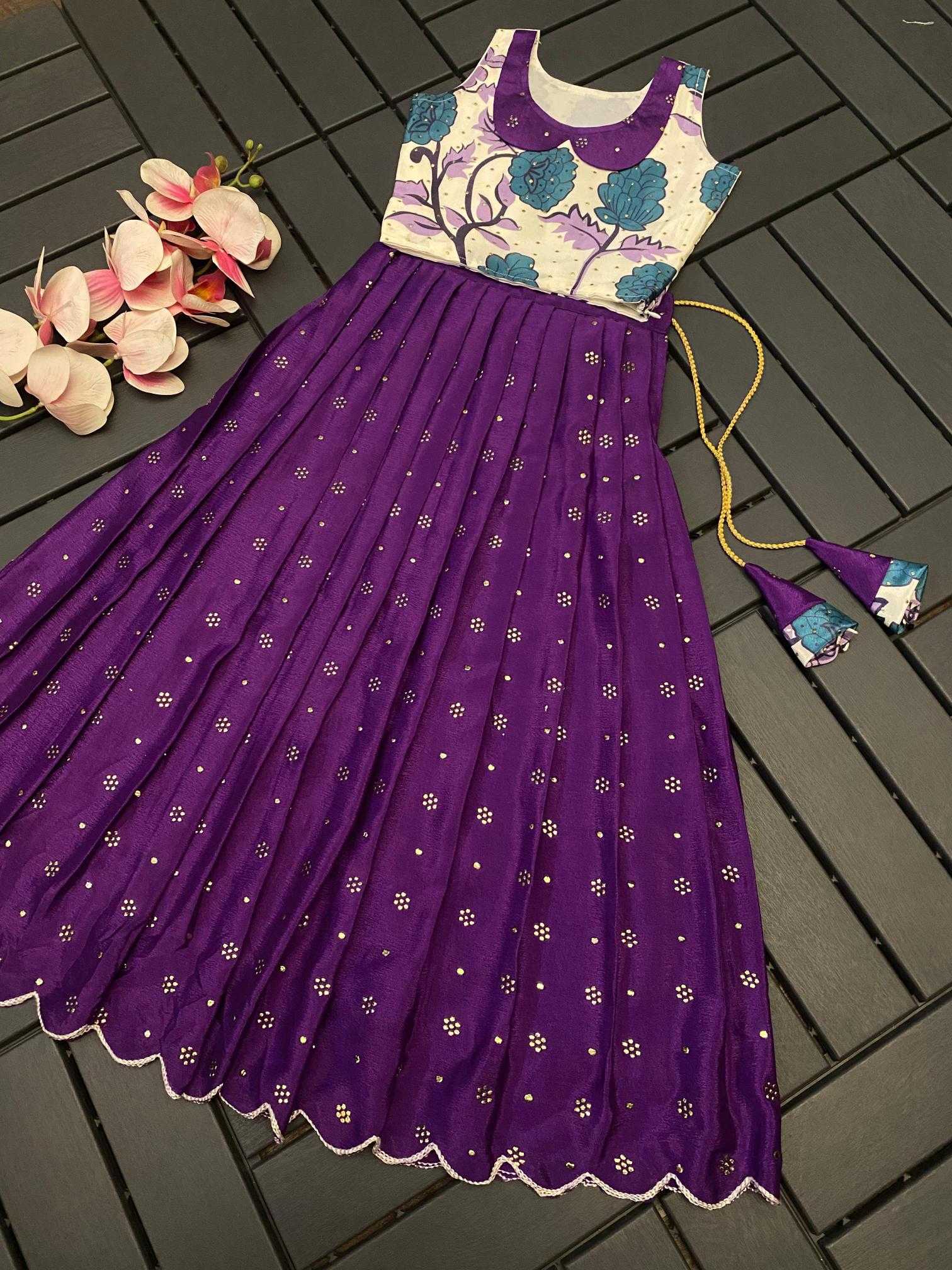 Ynf Chinon Silk KESH493 Pongal Kids Wear Wholesale Kids Lehenga Kids Lehenga Choli Baby Girl Lehenga Manufacturer
