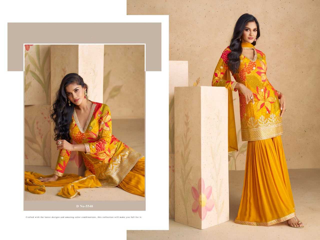 Ynf Chinon Silk KESH504 5538 Suits & Dresses Wedding Collections Festive Collections Wholesale Printed Suits Embroidery Suits Ladies Silk Suit Manufacturer