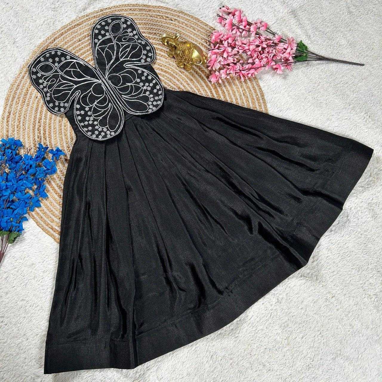 Ynf Chinon Silk KESH505 338 Kids Wear Wholesale Kids Gown Kids Ethnic Gowns Manufacturer