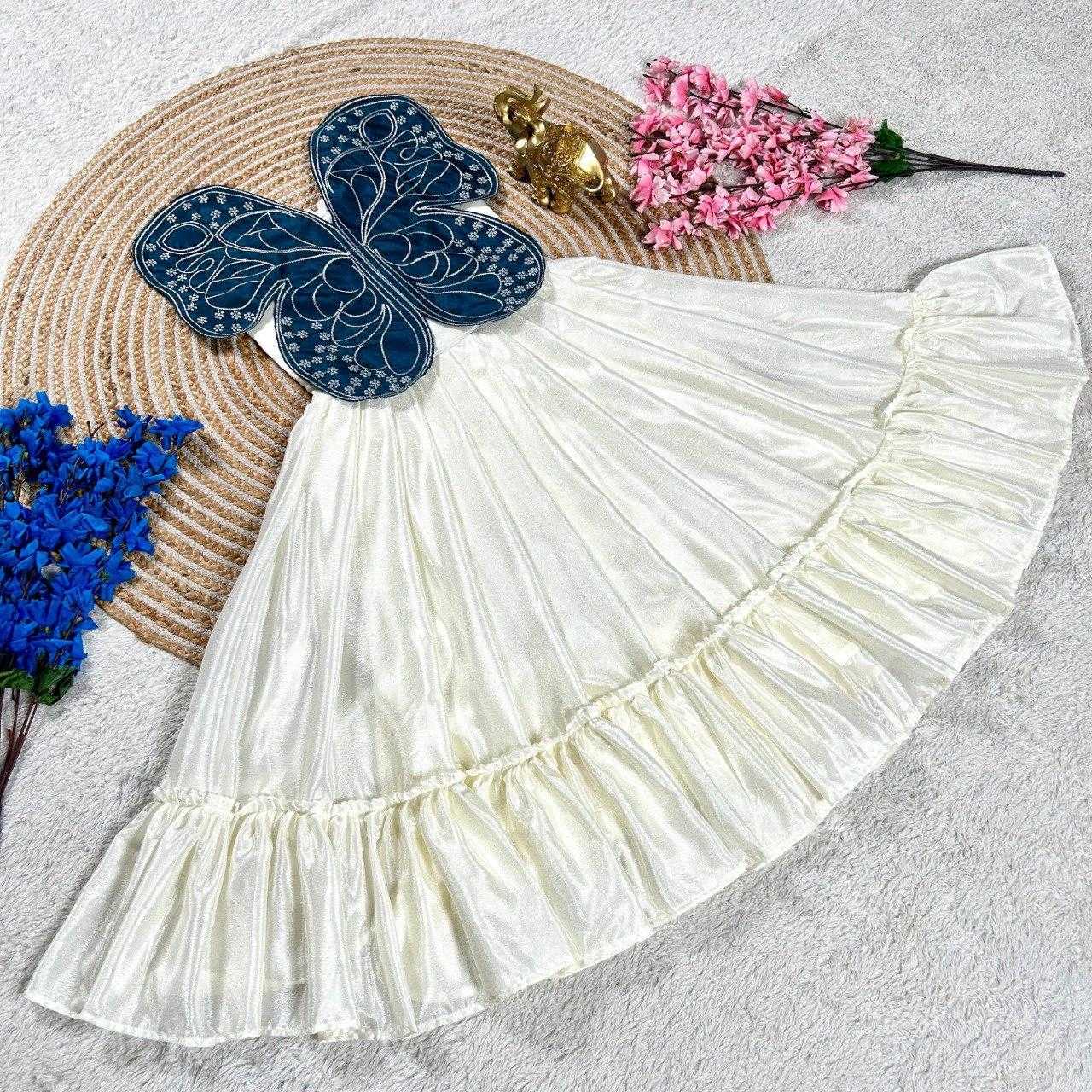Ynf Chinon Silk KESH505 339 Kids Wear Wholesale Kids Gown Kids Ethnic Gowns Manufacturer