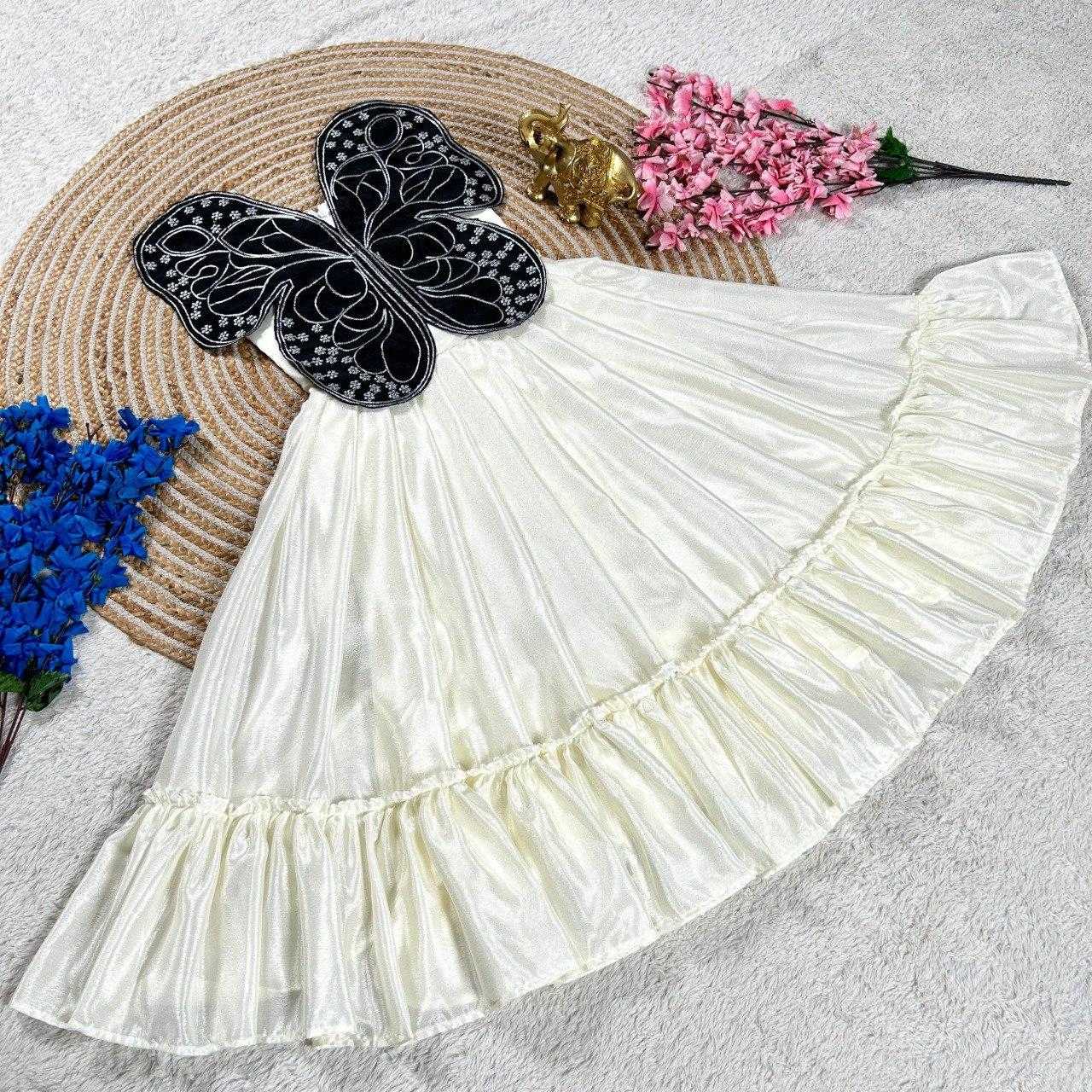 Ynf Chinon Silk KESH505 339 Kids Wear Wholesale Kids Gown Kids Ethnic Gowns Manufacturer