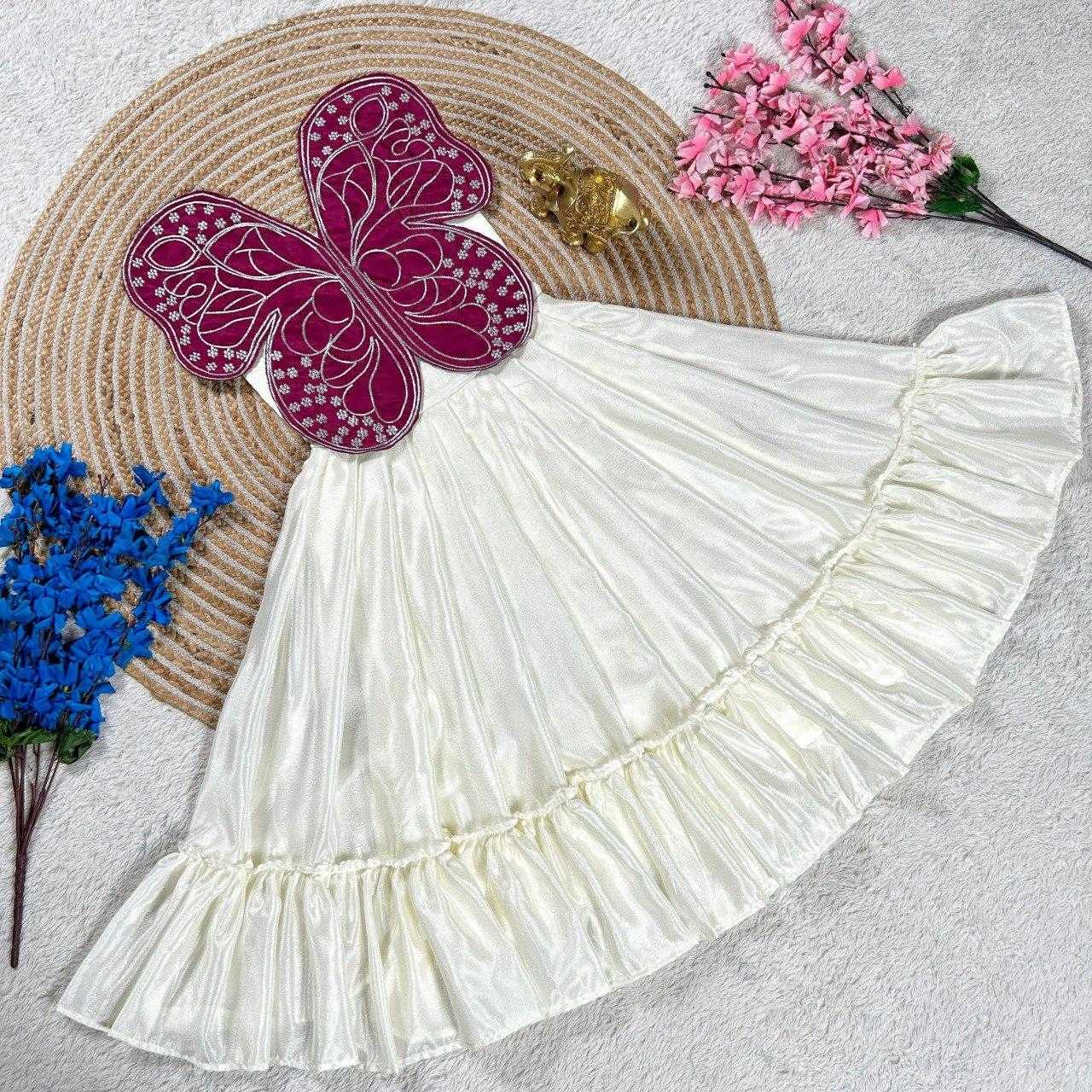 Ynf Chinon Silk KESH505 339 Kids Wear Wholesale Kids Gown Kids Ethnic Gowns Manufacturer