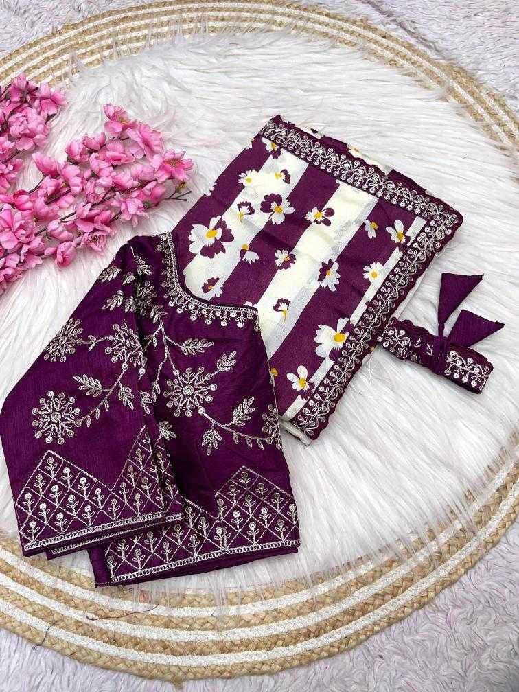Ynf Chinon Silk RIN128 NATURAL Silk Sarees Wedding Collections Festive Collections Wholesale Soft Silk Sarees Printed Silk Saree Designer Silk Sarees Manufacturer