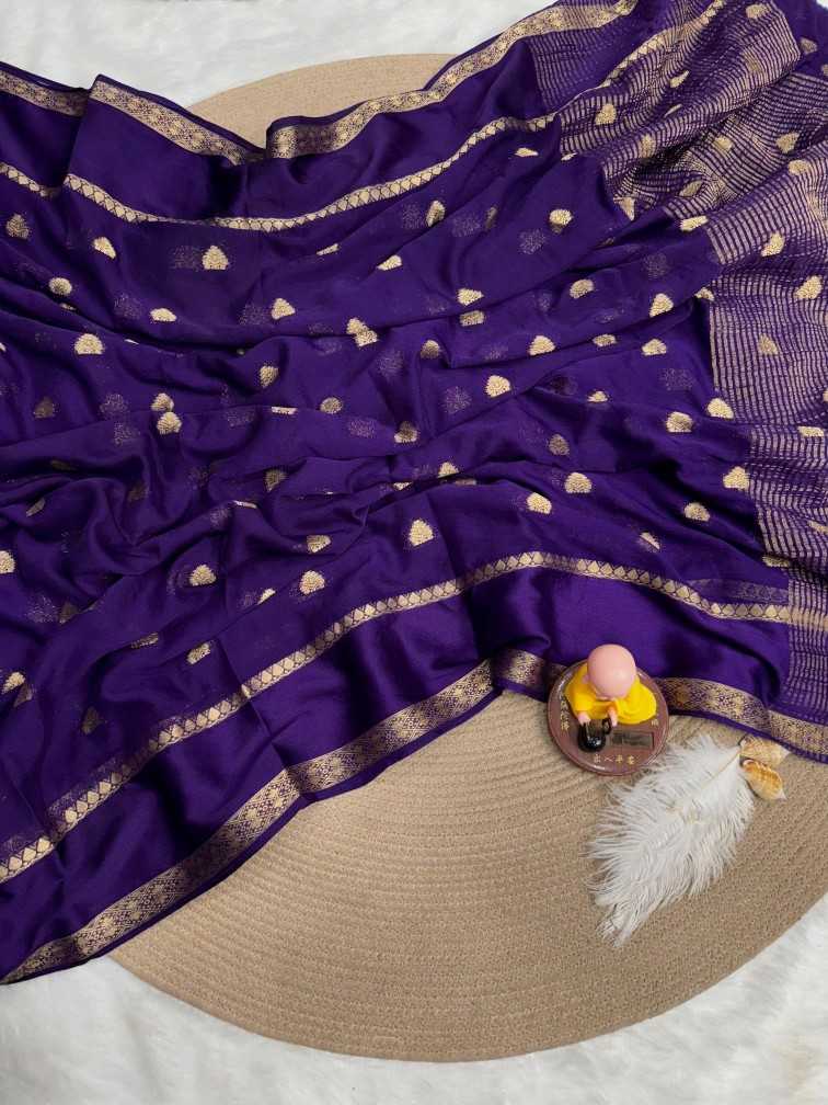 Ynf Chinon Silk RIN178 weaving Chinnon Sarees Wedding Collections Wholesale Designer Sarees Zari Border Sarees Wedding Outfits Manufacturer