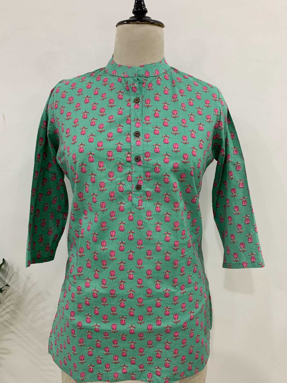Ynf Cotton Bandhni RIN190 AJ Setwise Collections Wholesale Kurtis Catalogs Manufacturer