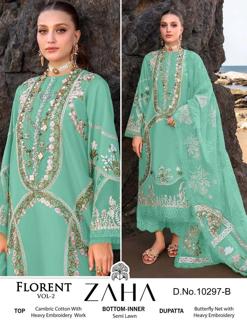 Ynf Cotton Cambric KESH444 10297 Suits & Dresses Wedding Collections Wholesale Embroidery Suits Cotton Suits Designer Suits Manufacturer