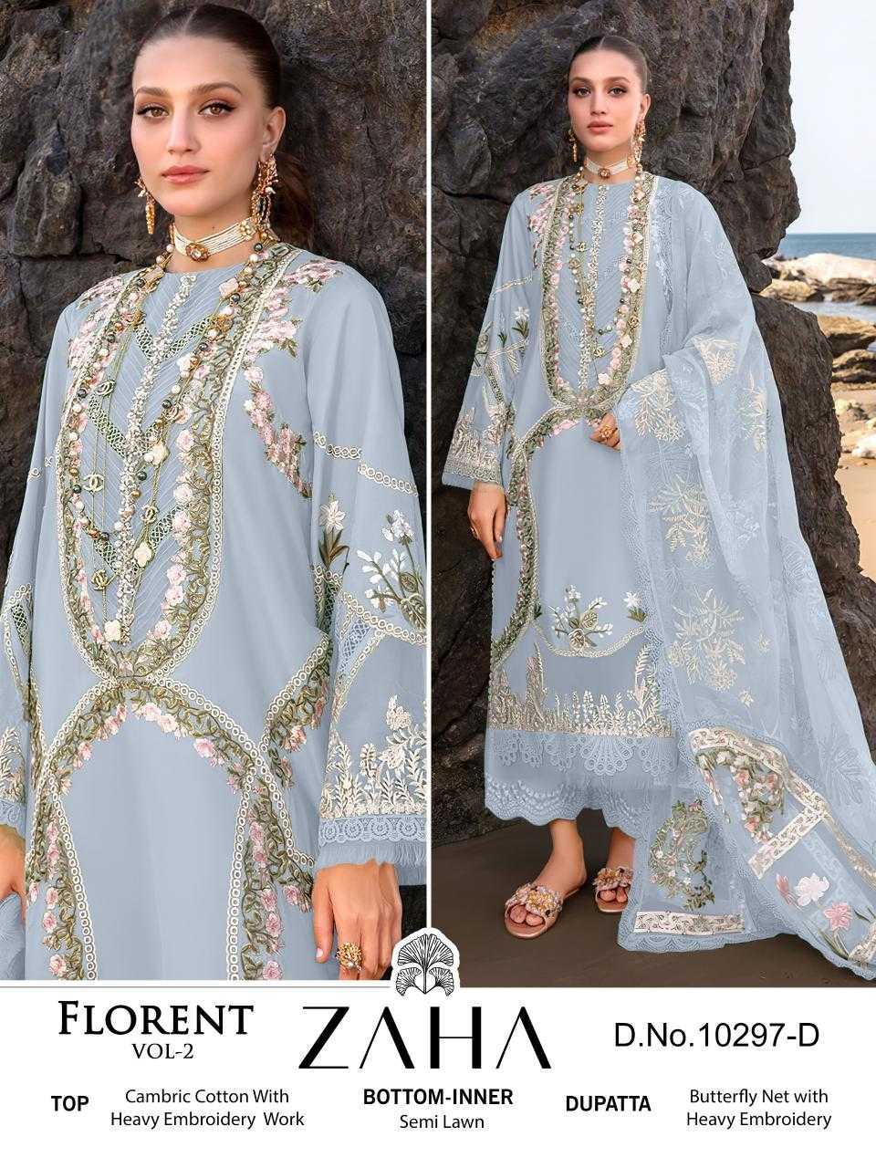 Ynf Cotton Cambric KESH444 10297 Suits & Dresses Wedding Collections Wholesale Embroidery Suits Cotton Suits Designer Suits Manufacturer