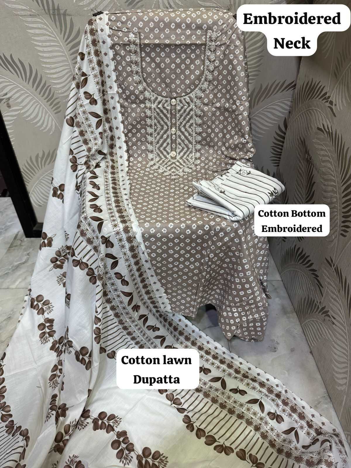 Ynf Cotton KESH444 Sequence Suits & Dresses Wedding Collections Festive Collections Wholesale Embroidery Suits Cotton Suits Designer Suits Manufacturer