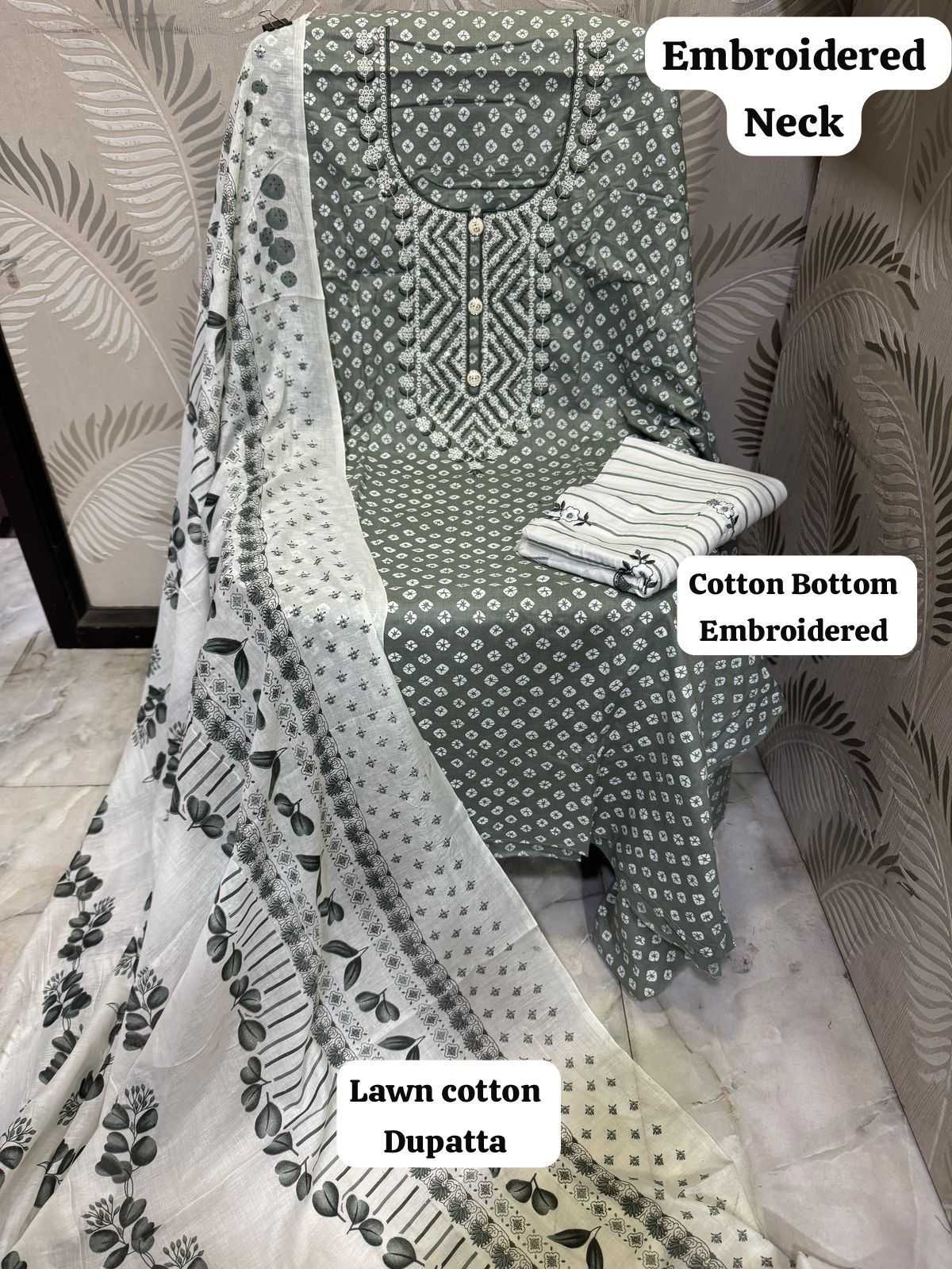 Ynf Cotton KESH444 Sequence Suits & Dresses Wedding Collections Festive Collections Wholesale Embroidery Suits Cotton Suits Designer Suits Manufacturer