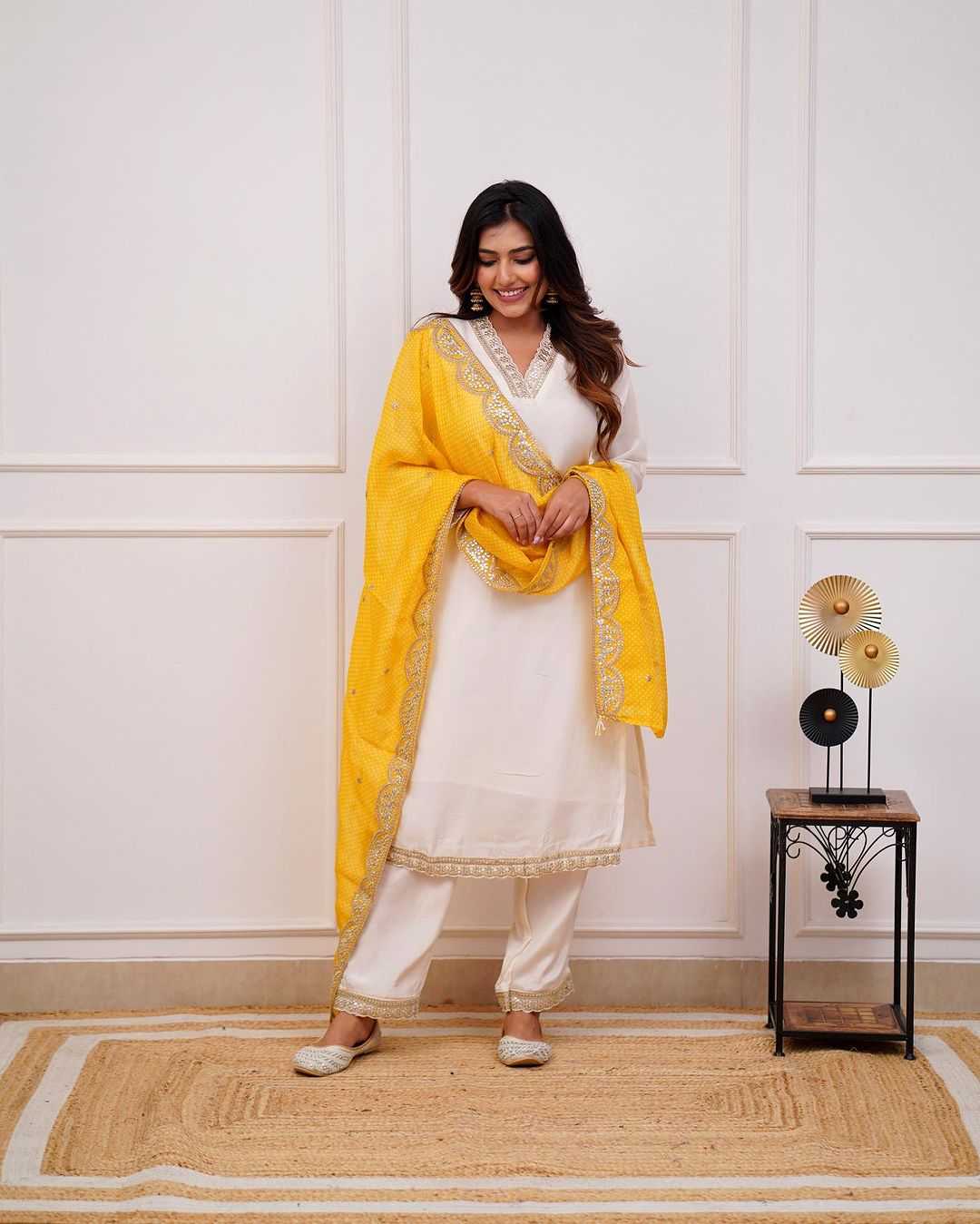Ynf Cotton KESH502 1004 Suits & Dresses Festive Collections Wholesale Embroidery Suits Cotton Suits Onam Collections Manufacturer