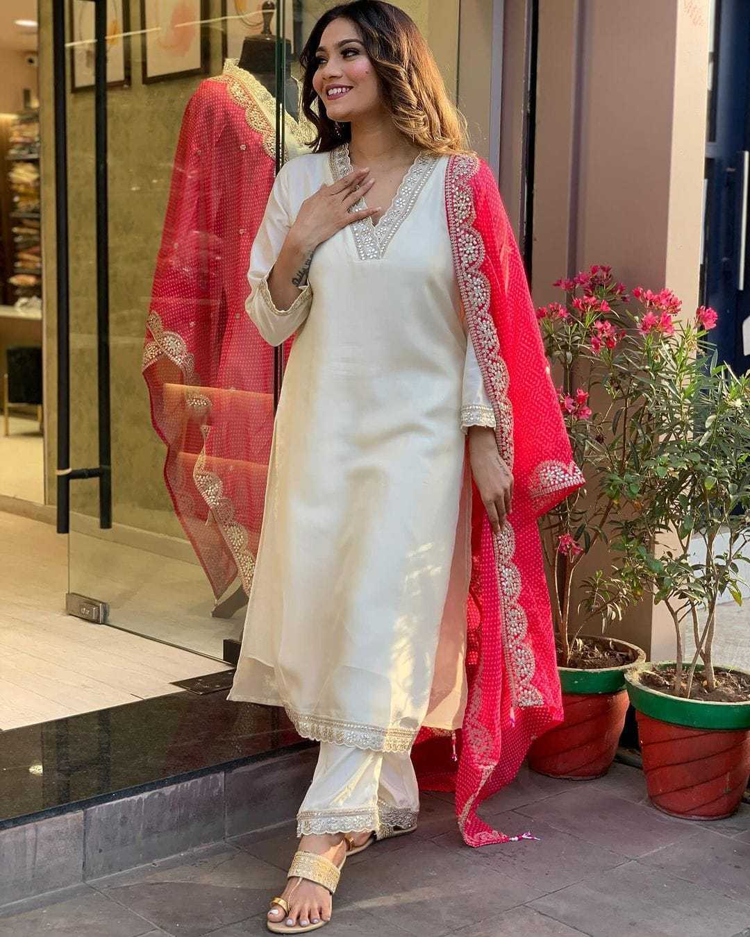 Ynf Cotton KESH502 1004 Suits & Dresses Festive Collections Wholesale Embroidery Suits Cotton Suits Onam Collections Manufacturer