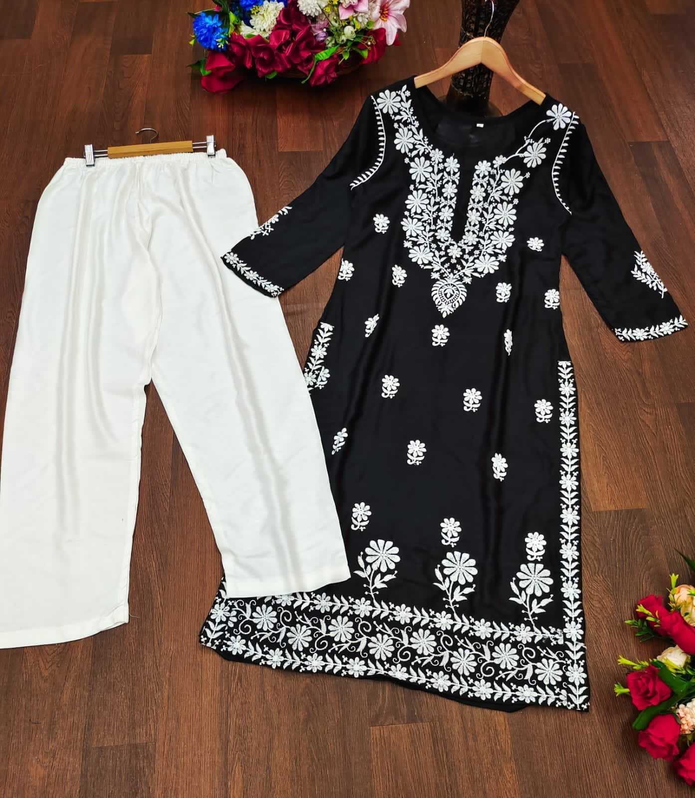 Ynf Cotton KESH502 575 Kurti Wholesale Cotton Kurtis Rayon Kurtis Chikan Kurti Manufacturer