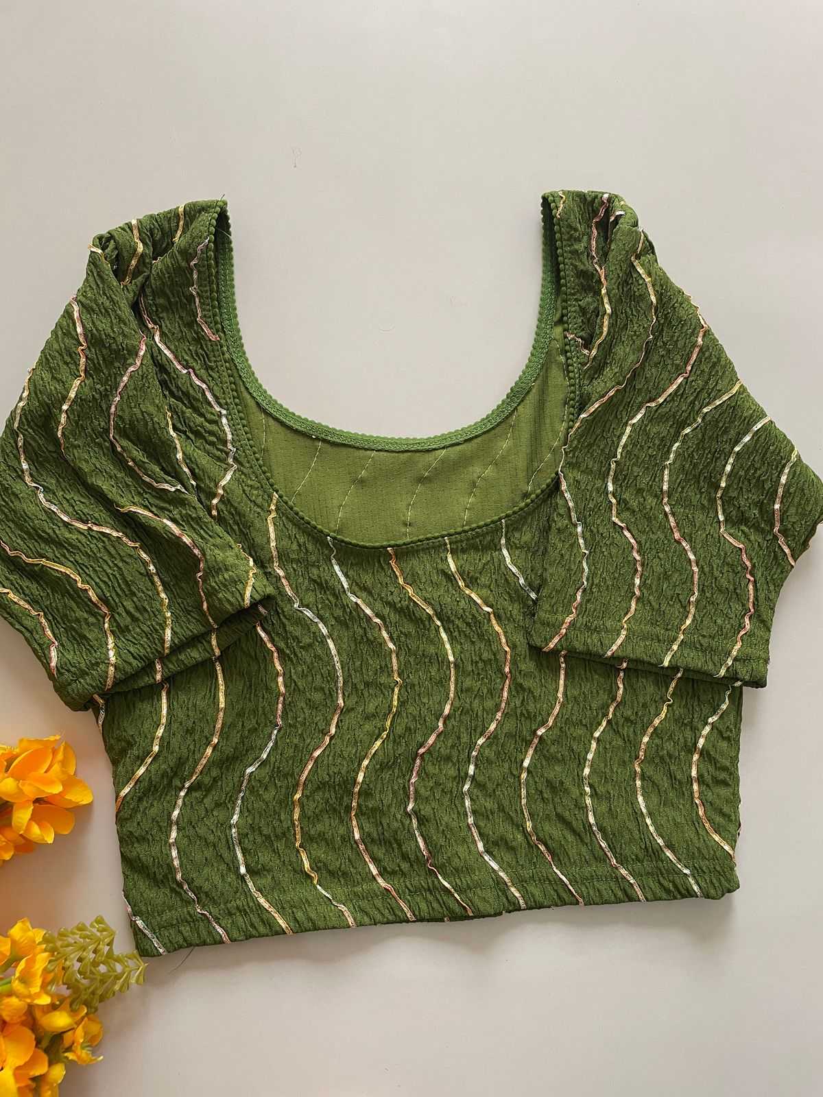Ynf Cotton Lycra KESH426 GOTTA Readymade Blouses Wholesale Designer Blouse Cotton Blouse Party Wear Blouse Manufacturer