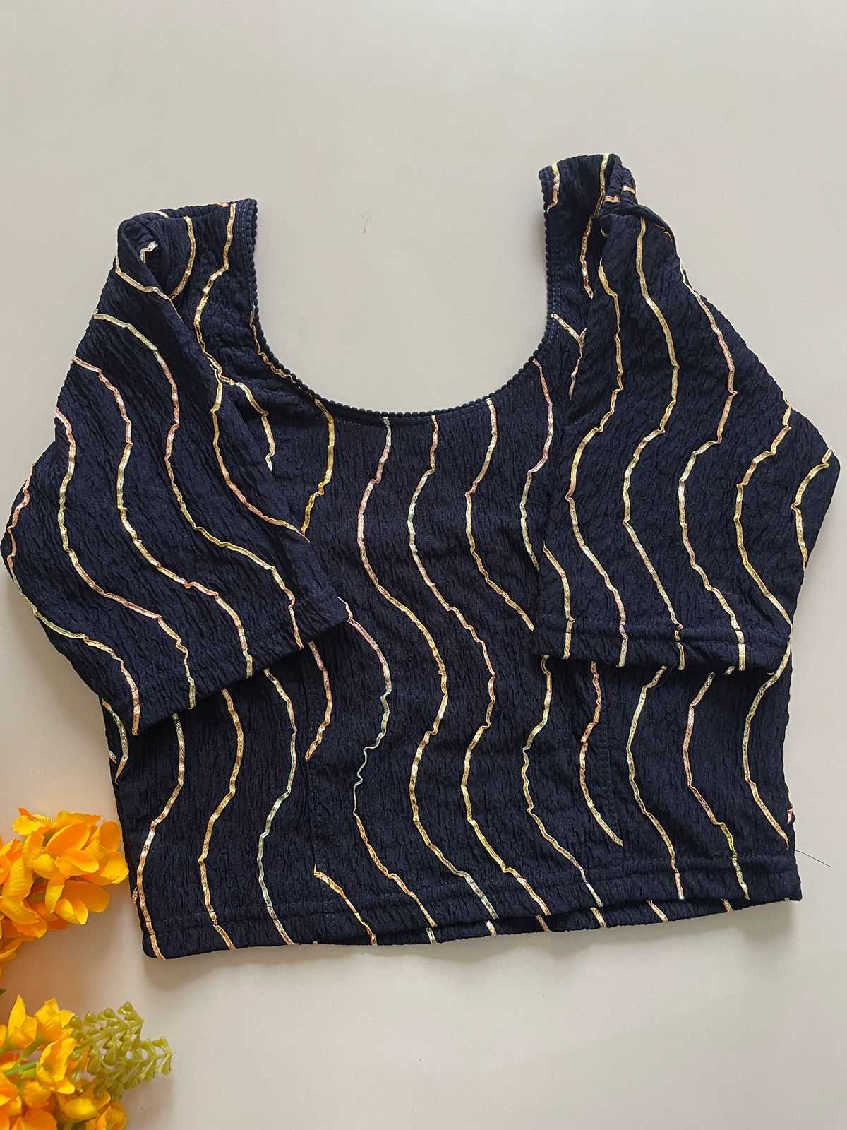 Ynf Cotton Lycra KESH426 GOTTA Readymade Blouses Wholesale Designer Blouse Cotton Blouse Party Wear Blouse Manufacturer