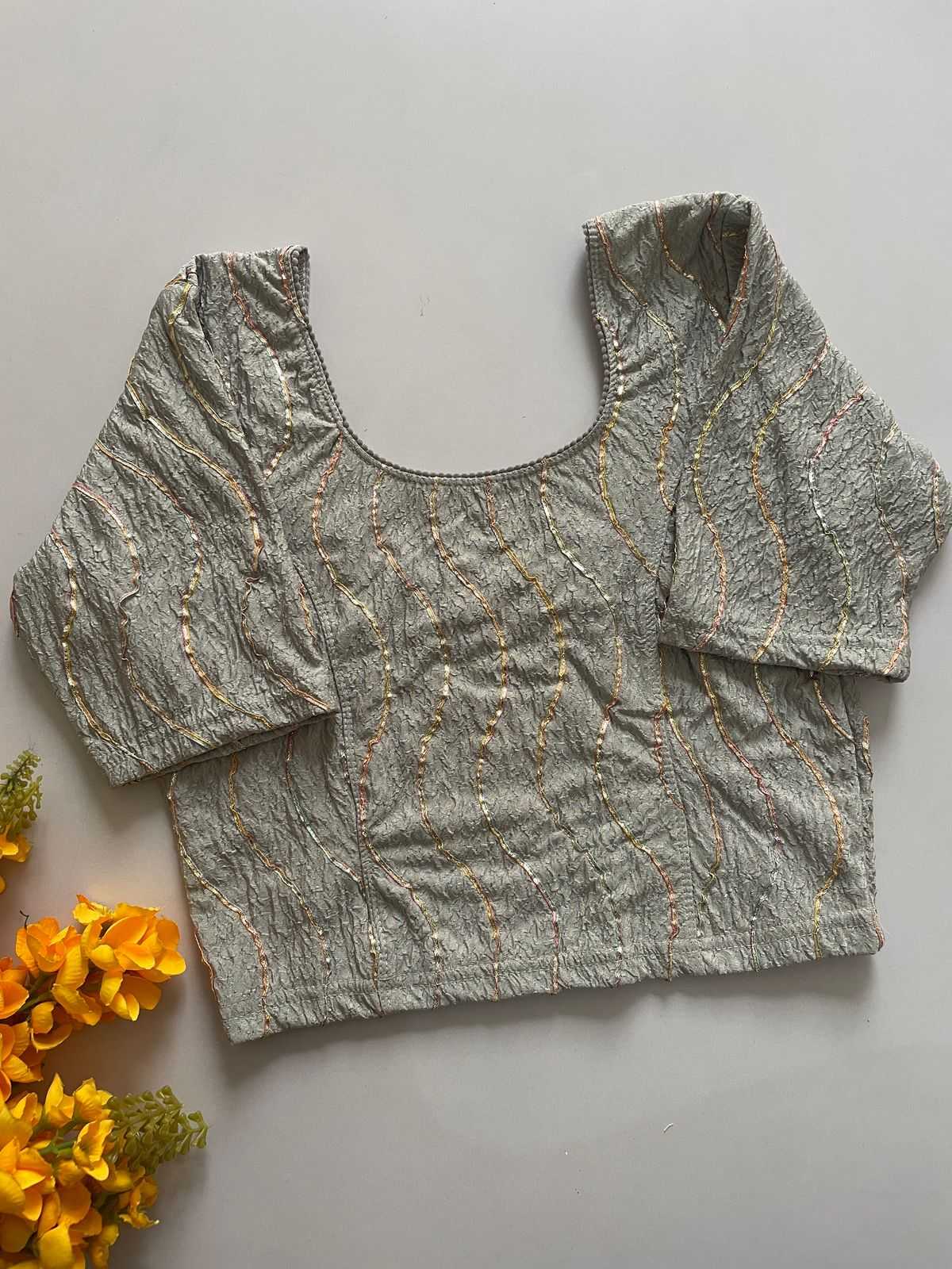 Ynf Cotton Lycra KESH426 GOTTA Readymade Blouses Wholesale Designer Blouse Cotton Blouse Party Wear Blouse Manufacturer