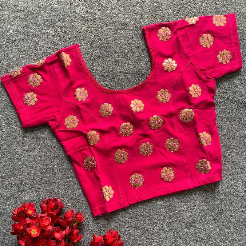 Ynf Cotton Lycra KESH426 GOTTI Readymade Blouses Wholesale Designer Blouse Cotton Blouse Party Wear Blouse Manufacturer