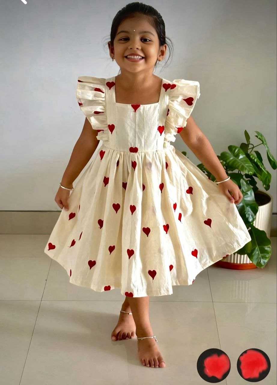 Ynf Cotton RIN107 359 Kids Wear Wholesale Kids Frocks Girls Frock Girls Cotton Frocks Manufacturer