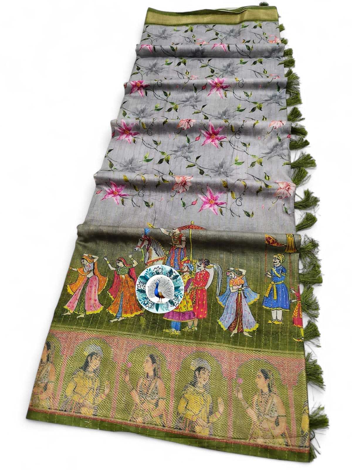 Ynf Cotton RIN128 Exclusive Sarees Wedding Collections Festive Collections Wholesale Printed Sarees Cotton Linen Sarees Jacquard Saree Manufacturer