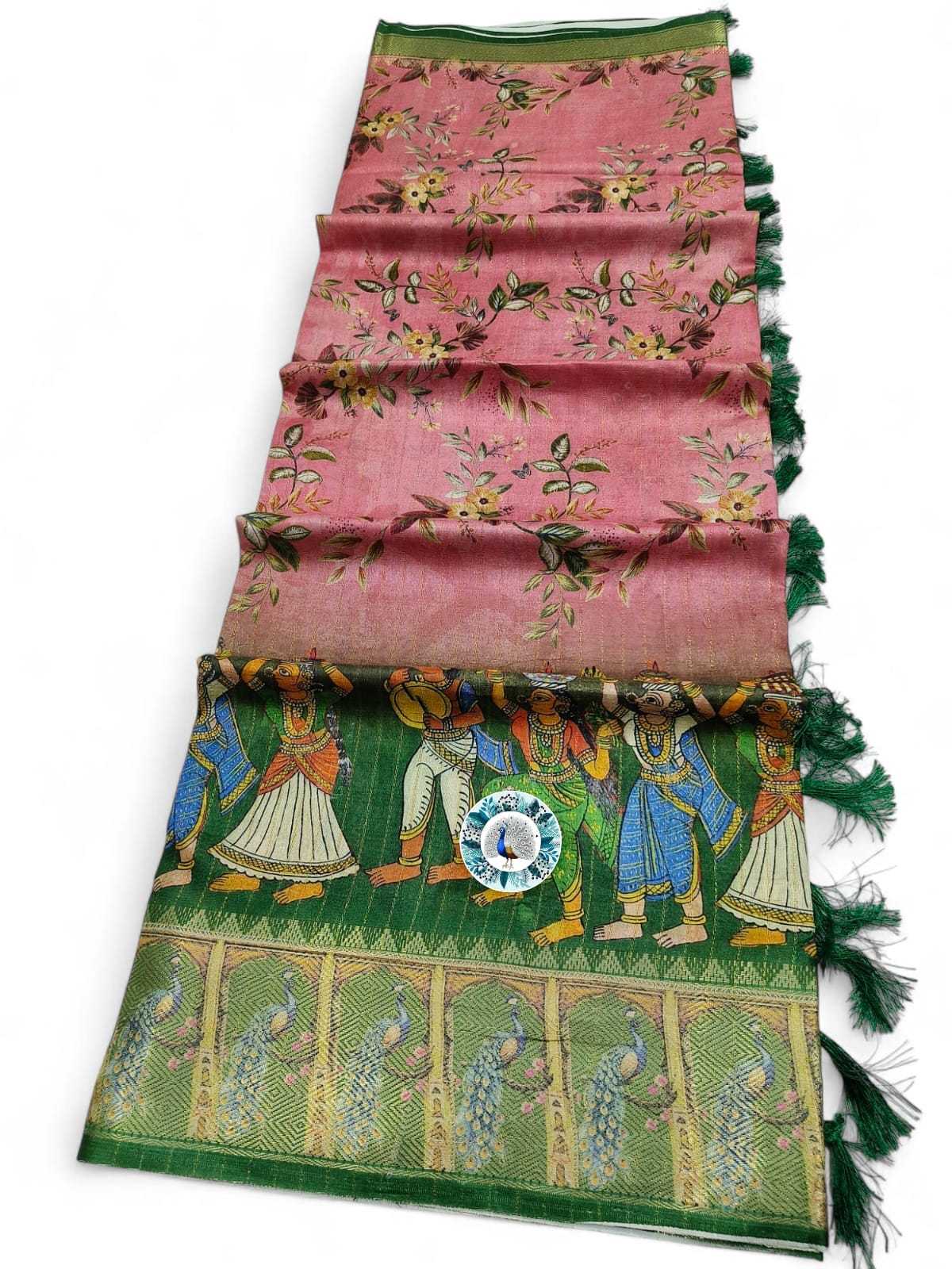 Ynf Cotton RIN128 Exclusive Sarees Wedding Collections Festive Collections Wholesale Printed Sarees Cotton Linen Sarees Jacquard Saree Manufacturer