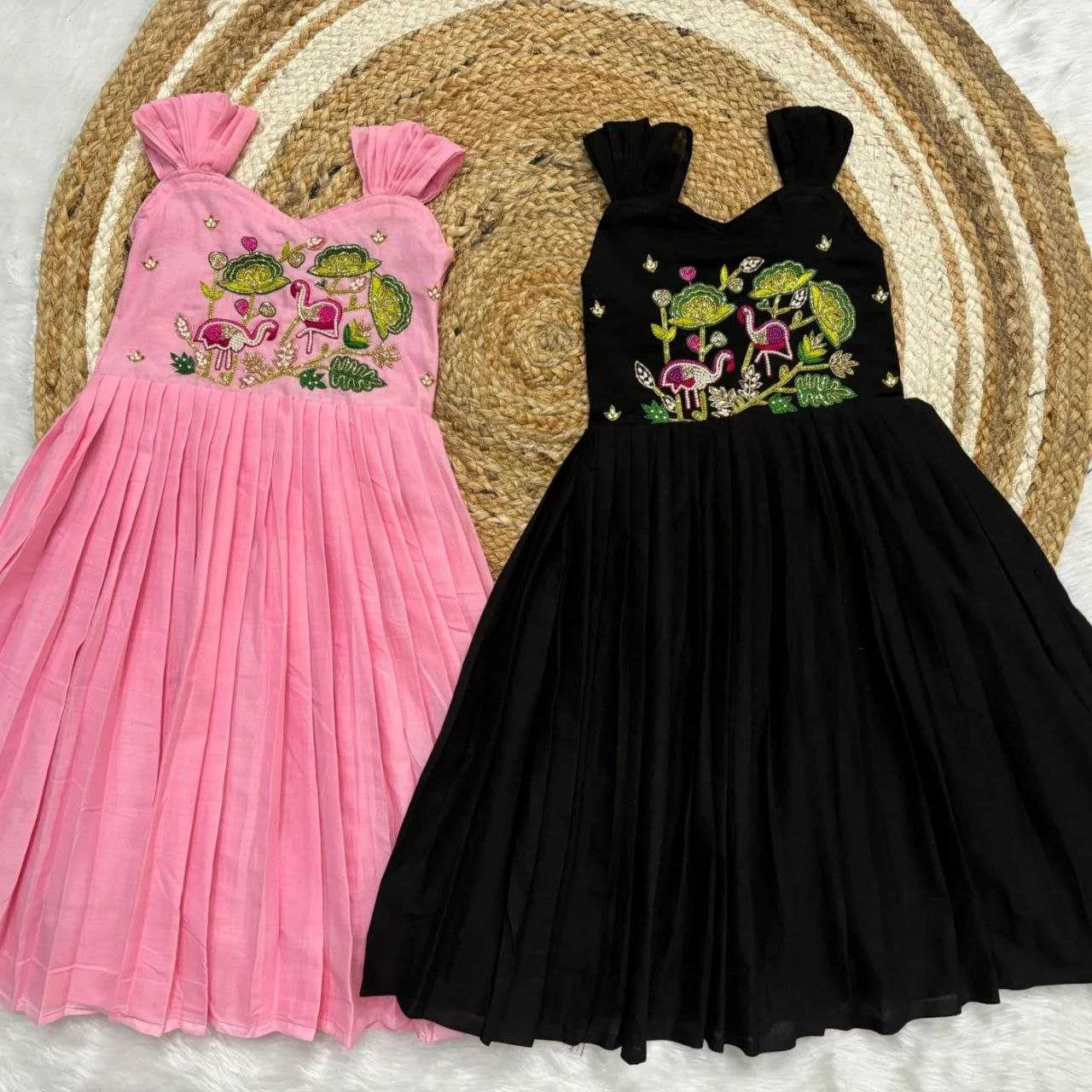 Ynf Cotton RIN161 pure roman Kids Wear Wholesale Kids Gown Indian Wear For Kids Kids Wedding Outfits Manufacturer