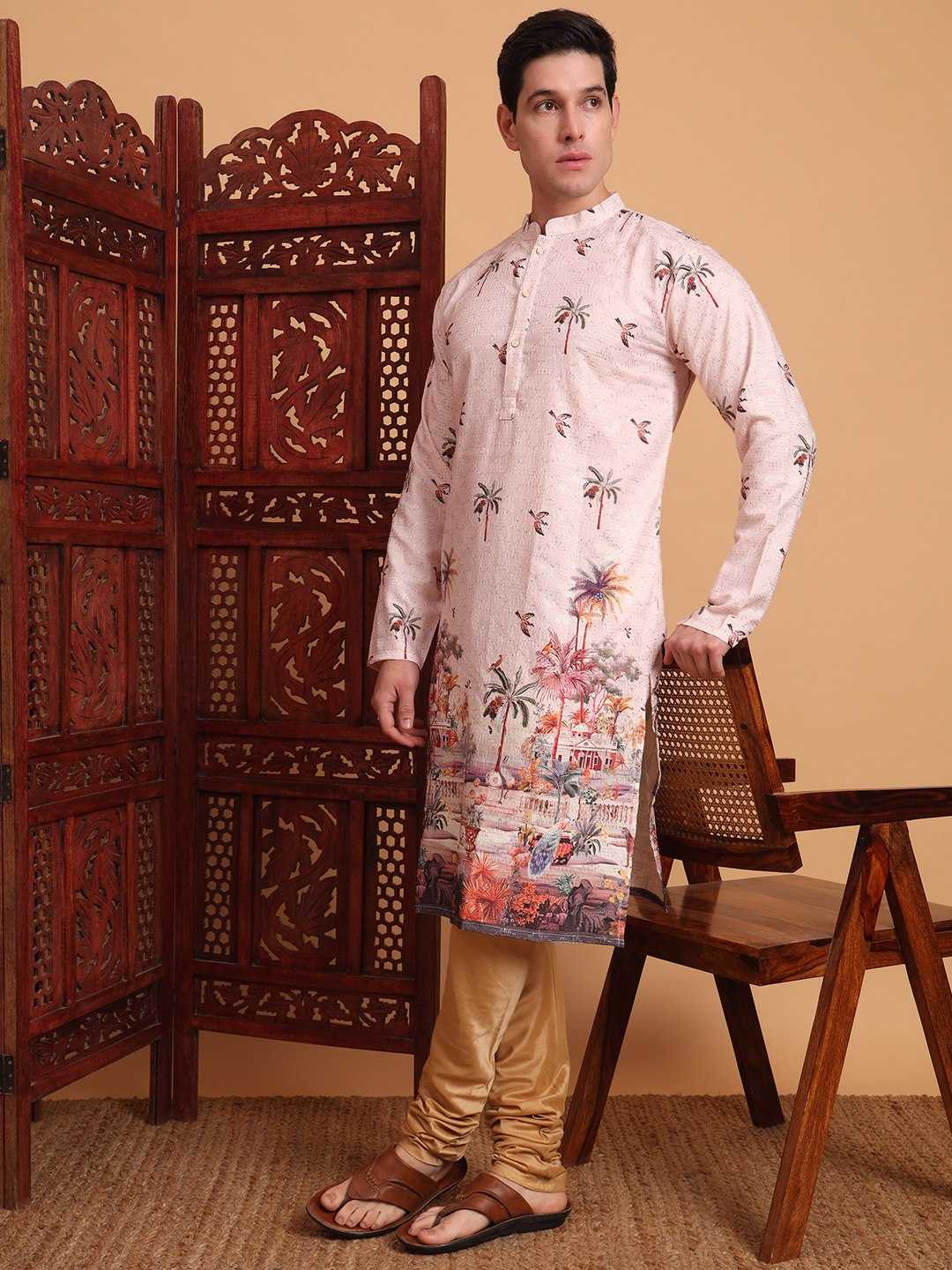 Ynf Cotton RIN188 KILLER3 Mens Wear Wholesale Mens Kurta Pyjama Manufacturer