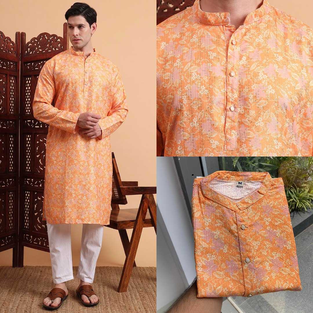 Ynf Cotton RIN188 KILLER7 Mens Wear Wholesale Mens Kurtas Men Cotton Kurta Men Wedding kurta Manufacturer