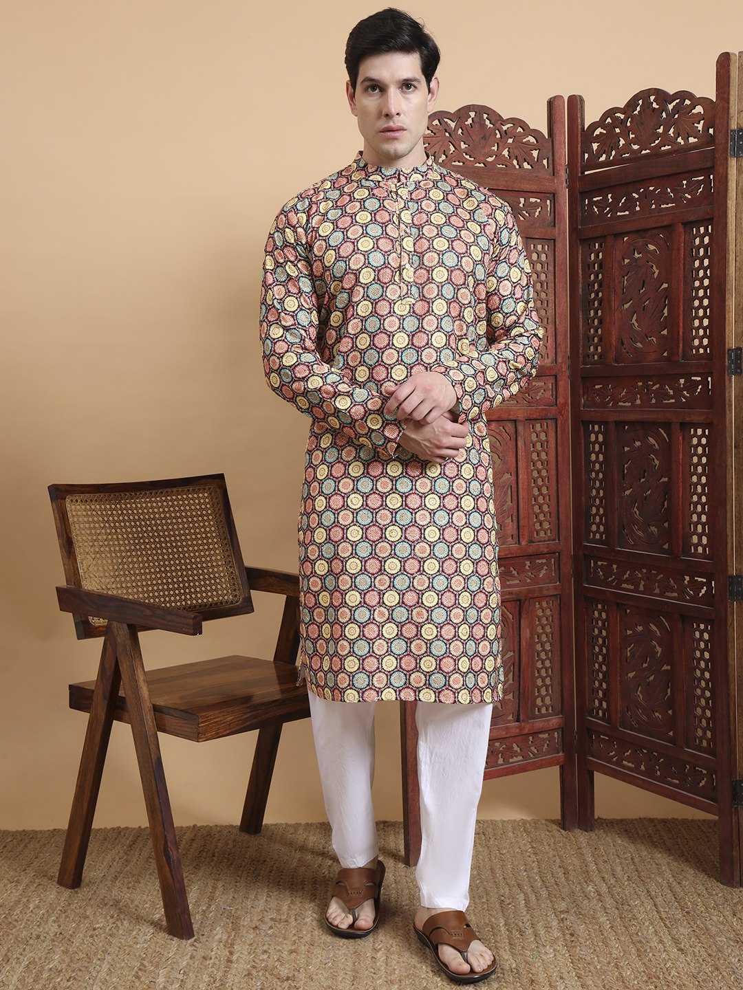 Ynf Cotton RIN188 KILLER9 Mens Wear Wholesale Mens Kurtas Men Cotton Kurta Men Wedding kurta Manufacturer
