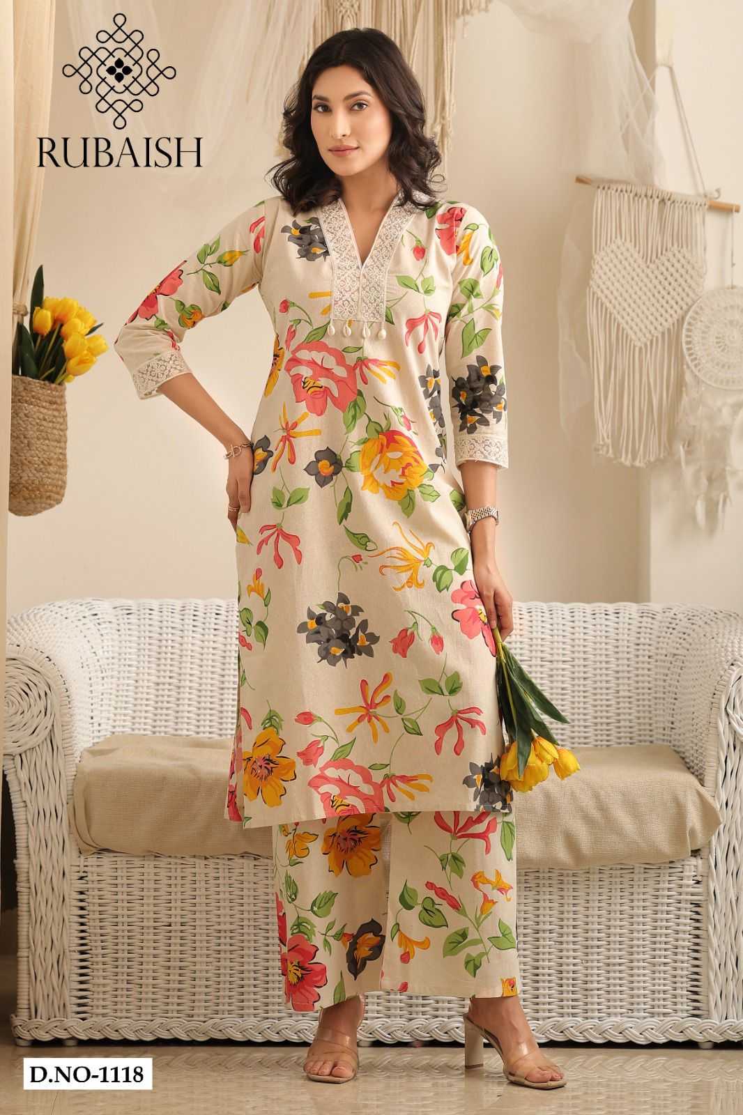 Ynf Cotton RIN190 336 Setwise Collections Wholesale Kurtis Catalogs Manufacturer
