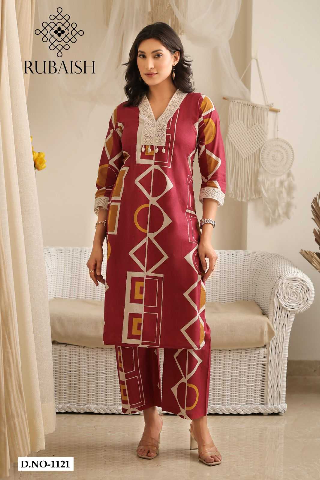 Ynf Cotton RIN190 336 Setwise Collections Wholesale Kurtis Catalogs Manufacturer