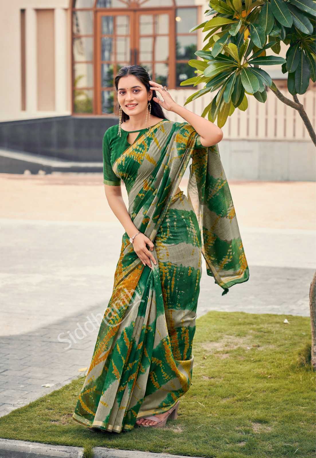 Ynf Cotton RIN203 Korvi silk Sarees Wedding Collections Festive Collections Wholesale Designer Sarees Leheriya Sarees Cotton Sarees Manufacturer