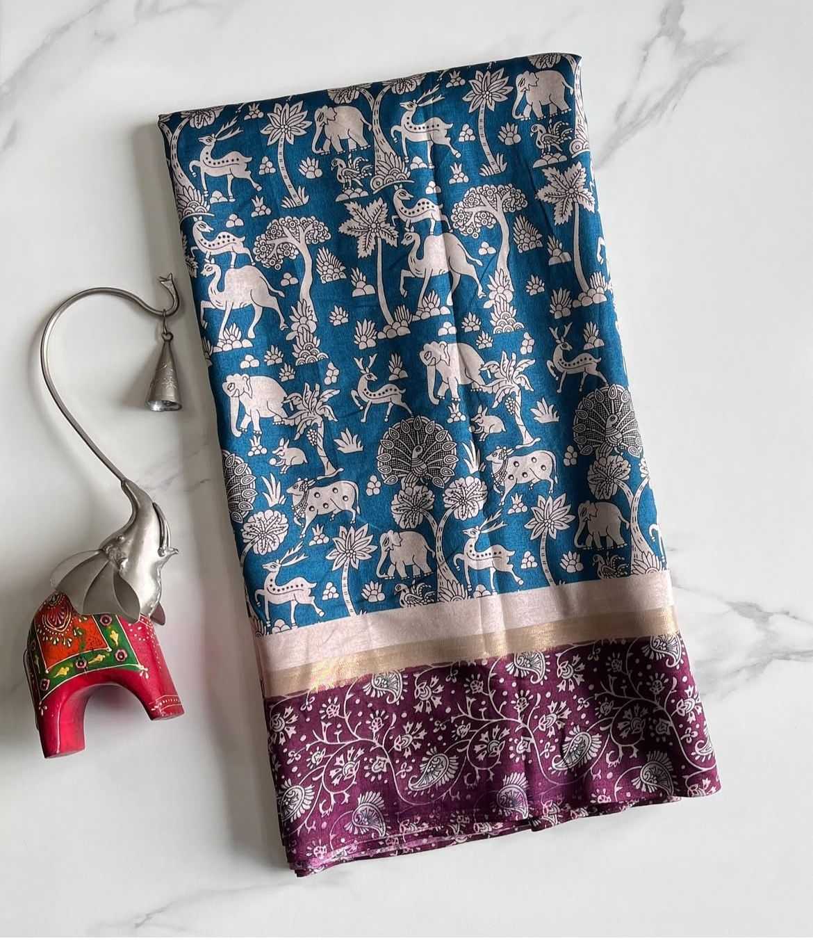 Ynf Cotton RIN203 Mangalkari Sarees Wedding Collections Festive Collections Wholesale Kalamkari Sarees Cotton Sarees Mulmul Cotton Sarees Manufacturer