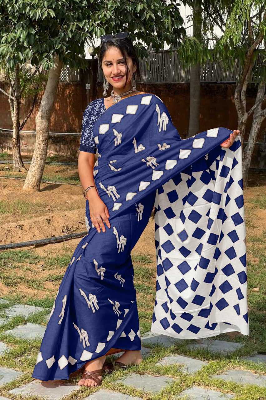 Ynf Cotton RIN229 109 Sarees Wholesale Printed Cotton Saree Cotton Sarees Mulmul Cotton Sarees Manufacturer