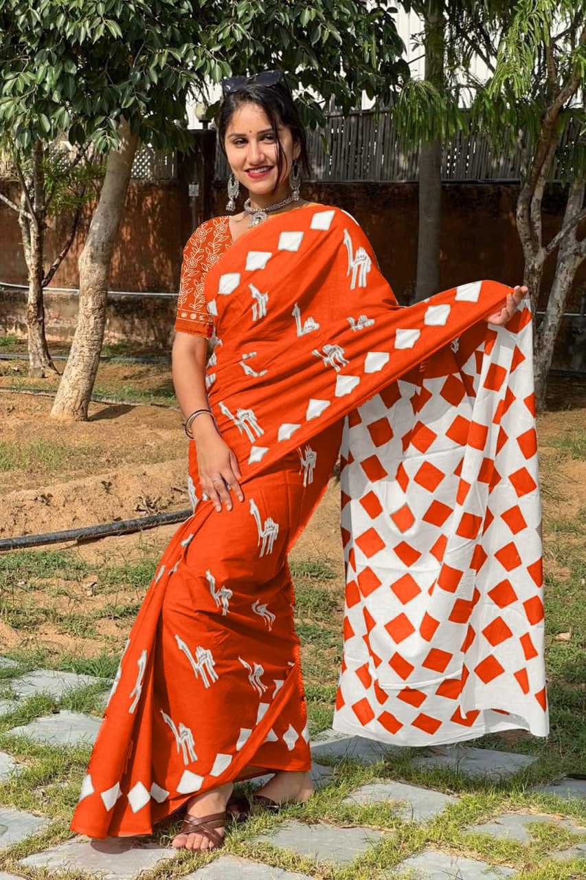 Ynf Cotton RIN229 109 Sarees Wholesale Printed Cotton Saree Cotton Sarees Mulmul Cotton Sarees Manufacturer