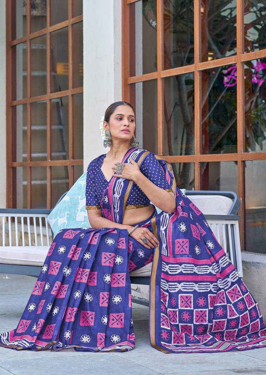Ynf Cotton RIN229 83 Sarees Wholesale Designer Sarees Printed Cotton Saree Cotton Sarees Manufacturer